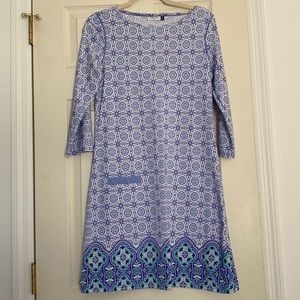Cabana Life Windmere Shift Long Sleeve Sun Protection Dress